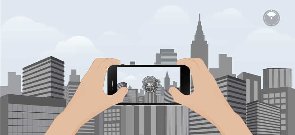 tirar fotos em 360º com google sphere