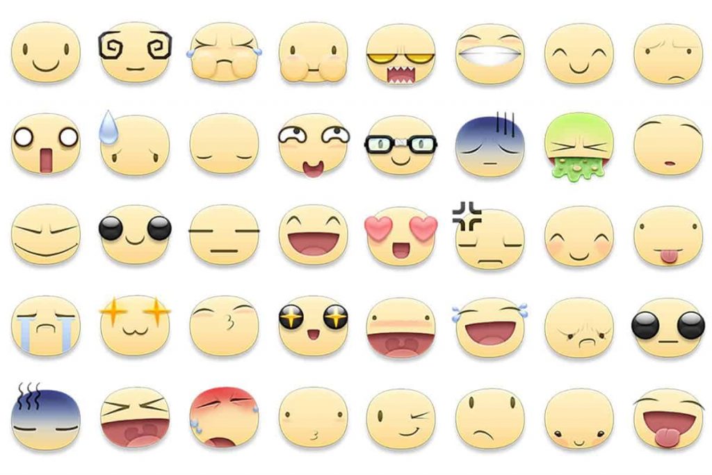 As figurinhas do Facebook são versões gigantes dos emojis e têm outras expressões diferentes das que costumamos ver normalmente